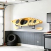image:imageTORACK WallMounted Kayak Rack Garage HeavyDuty Kayak Hangers with Paddle Hooks 200 lbs Capacity SpaceSaving Wall Storage for KayaksFor 1 Kayak