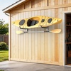 image:imageTORACK WallMounted Kayak Rack Garage HeavyDuty Kayak Hangers with Paddle Hooks 200 lbs Capacity SpaceSaving Wall Storage for KayaksFor 1 Kayak