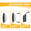 image:imageTORACK Swivel Bike Rack Wall Mount with Locking MechanismBlack